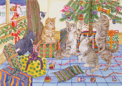 The Cats Christmas (wc na papíře) od Catherine Bradbury