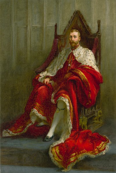 Král Jiří V. v roce své korunovace od Catherine Ouless