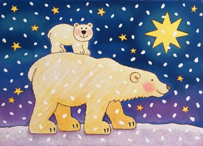 Polar-back Ride, 1996 (pastel) od Cathy Baxter