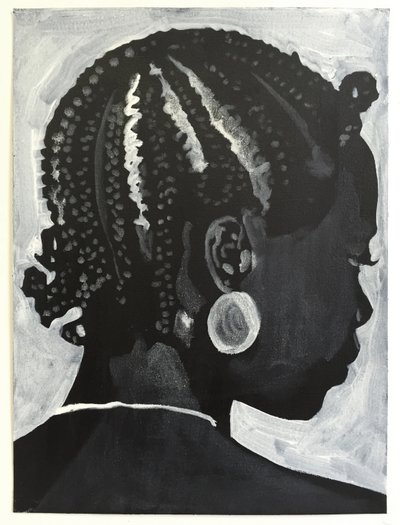 Belladonna: Koroba, 2014 (olej a akryl na papíře) od Cathy Lomax