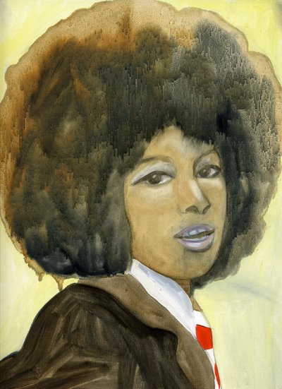 Marsha Hunt, 2007 (olej na plátně) od Cathy Lomax