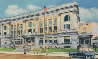 Servisní klub, 1942 od Caufield and Shook