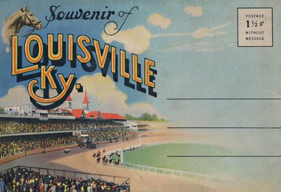 Suvenýr z Louisville Ky., 1942 od Caufield and Shook