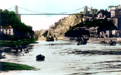 Clifton Suspension Bridge, Bristol, 1926. od Cavenders Ltd