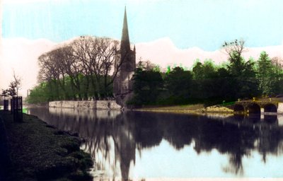 Kostel Nejsvětější Trojice, Stratford-upon-Avon, Warwickshire, 1926. od Cavenders Ltd