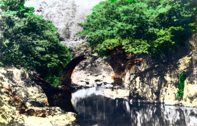 Římský most v Bettws-y-Coed, Gwynedd, 1926. od Cavenders Ltd