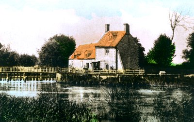 Rushey Weir, řeka Temže, 1926. od Cavenders Ltd