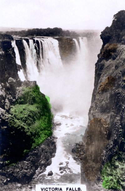 Viktoriiny vodopády, Afrika, 20. léta 20. století. od Cavenders Ltd