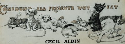 Confound All Presents Wot Eat od Cecil Charles Windsor Aldin