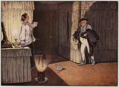 Ilustrace pro The Pickwick Papers od Cecila Aldina (barevné lito) od Cecil Charles Windsor Aldin