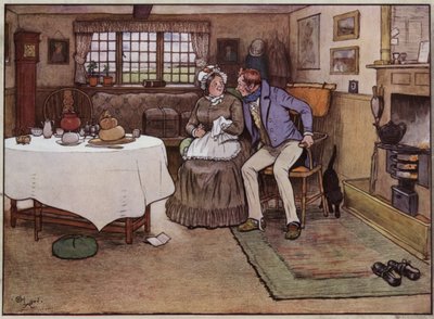 Ilustrace pro The Pickwick Papers od Cecila Aldina od Cecil Charles Windsor Aldin