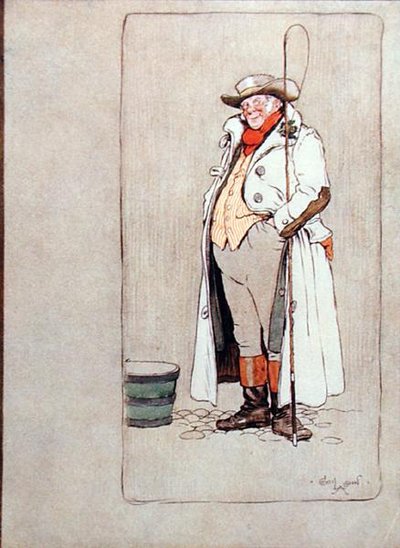 The Stage Coachman, ilustrace z 
