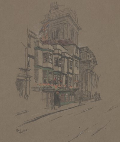 Bez názvu (ručně kolorované litho) od Cecil Charles Windsor Aldin