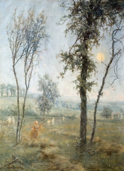 Seno za měsíčního svitu, 1876. od Cecil Gordon Lawson