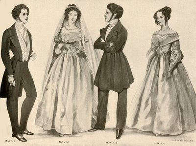 Oděv z let 1836-1847, 1907, 1937. od Cecil W. Trout