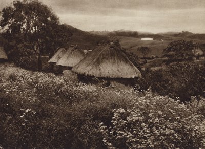 Mexico: Cihuapam, Chozas de obreros (b/w photo)   1411139   cs       czech Successfully Translated  Original: Titelblad: Nev Thier Bvechlein Nev Thier Bvechlein (series title on object) Nev Thier Bvechlein (series title) Translat: Titelblad: Nev Thier Bvec od Cecile Seler Sachs