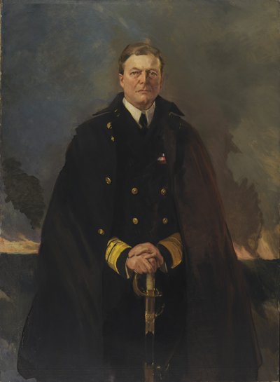 Admirál sir David Beatty, lord Beatty od Cecilia Beaux