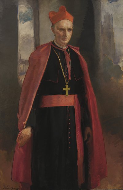 Kardinál Mercier, 1919. od Cecilia Beaux
