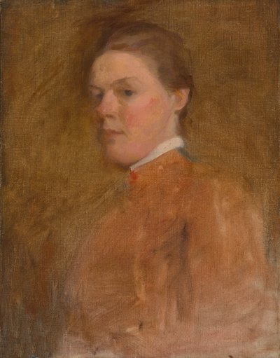 Autoportrét Cecilie Beaux, c. 1889-1894. od Cecilia Beaux