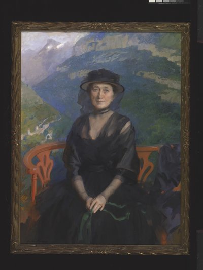 Portrét paní Addison C. Harris (olej na plátně) od Cecilia Beaux