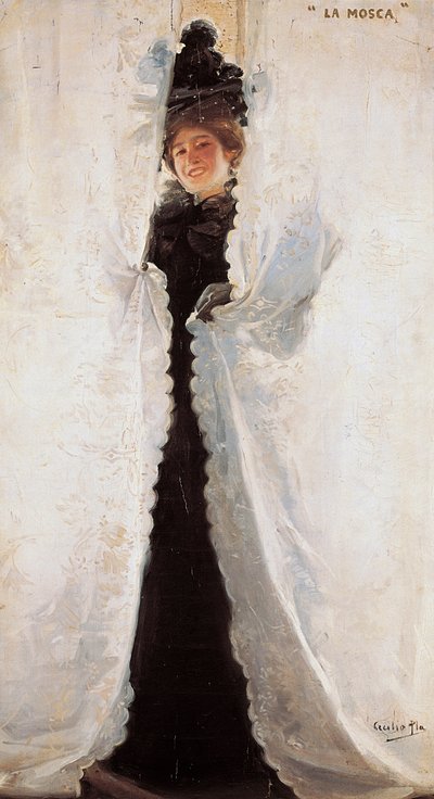 Mosca. Obraz od Cecilio Pla Gallardo (1860-1934), olej na plátně, kolem roku 1897. Saint Pie Fine Arts Museum. Valencie, Španělsko. od Cecilio Pla Gallardo