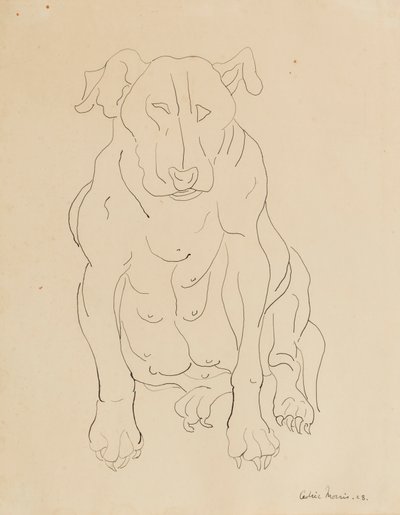 Býčí pes Nancy Morrisové od Cedric Morris