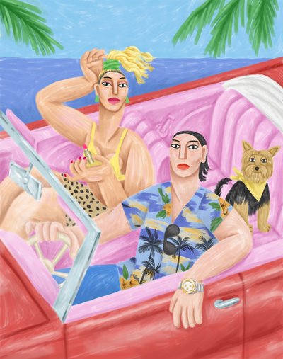 Třída v Palavas od Cépé