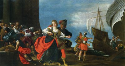 Únos Heleny Trojské od Cesare Dandini