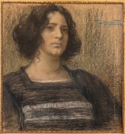 Benátčanka (pastely) od Cesare Laurenti