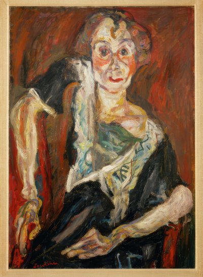 Stará herečka od Chaim Soutine
