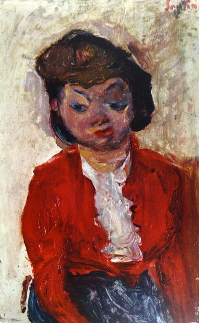 Anglická žena 1922, Chaïm Soutine (1893 – 1943). od Chaim Soutine