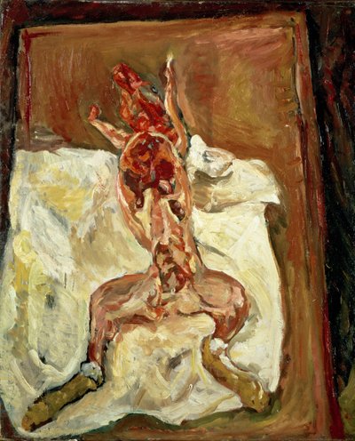 Stažený králík, cca 1921 (olej na plátně) od Chaim Soutine