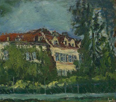 Krajina s domem, kolem roku 1934 od Chaim Soutine