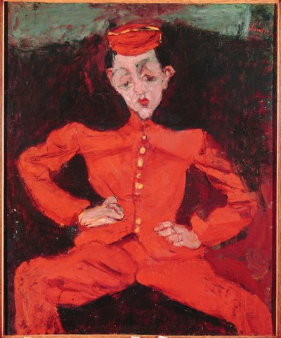 Le Groom, kolem roku 1925 (olej na plátně) od Chaim Soutine