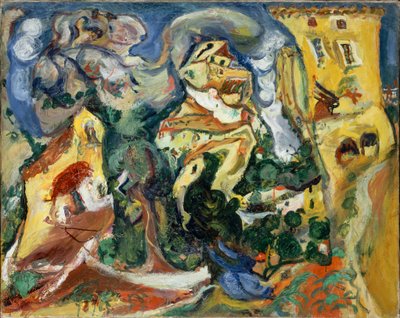 Vesnice, asi 1923. od Chaim Soutine