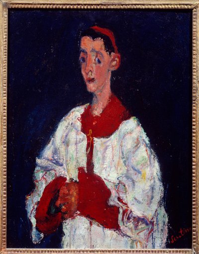Sborník Obraz Chaim Soutine (1894-1944) 20. století Sun. 0,63x0,5 m Paříž, Muzeum Orangerie od Chaim Soutine