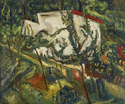 Maison de Clamart, c. 1918 od Chaim Soutine
