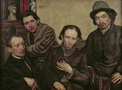 Setkání malířů od Chaim Soutine