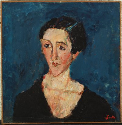 Portrét Madalaine Castaingové, kolem roku 1928 od Chaim Soutine