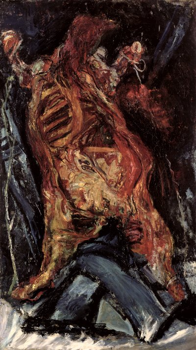 Strana hovězího (olej na plátně) od Chaim Soutine