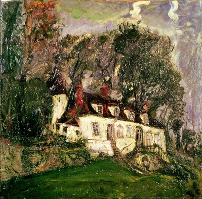 Dům v Oiseme, 1934 od Chaim Soutine