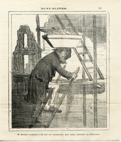 Ilustrace Cham (1819-1879) v Le Charivari od Amédée de Noé