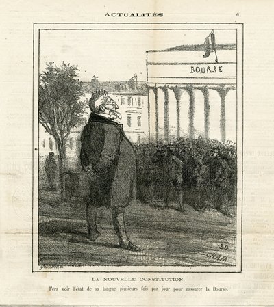 Ilustrace Cham (1819-1879) v Le Charivari od Amédée de Noé