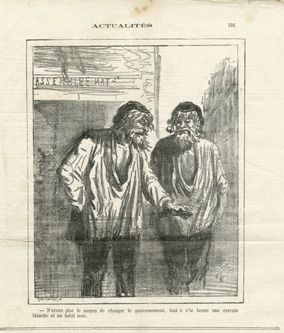 Ilustrace Cham (1819-1879) v Le Charivari od Amédée de Noé
