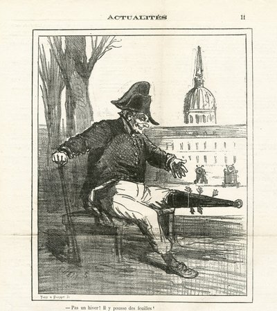 Ilustrace Cham (1819-1879) v The Charivari od Amédée de Noé