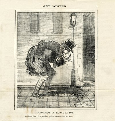 Ilustrace Chama (1819-1879) v The Charivari od Amédée de Noé