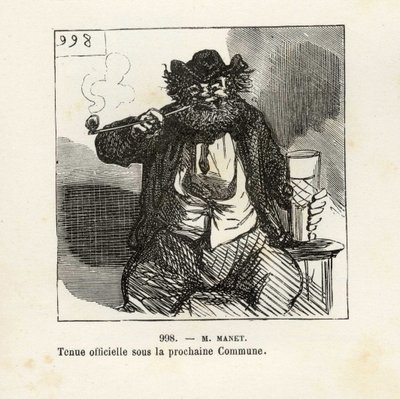 Pařížská kronika (Cham) od Amédée de Noé