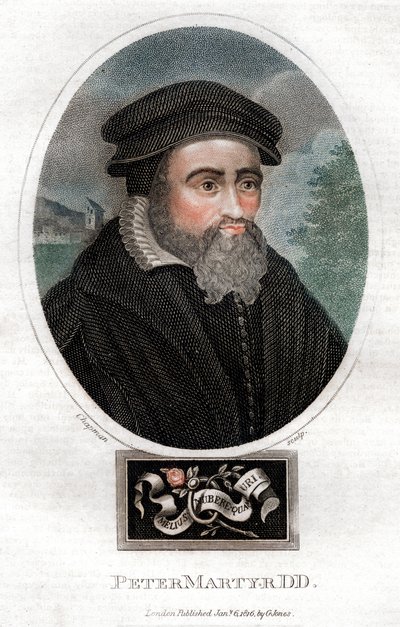Pietro Martire Vermigli 1499-1562, italský teolog, 1816. od Chapman and Co