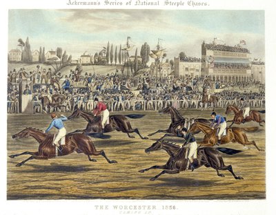 The Worcester: Coming In, vyrytý Charles Hunt (barevně lito) od Charles Hunt