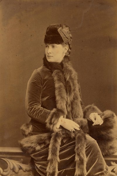 Marie Pavlovna Romanova - velkovévodkyně Maria Pavlovna Ruska (1854-1920), Bergamasco, Charles (Karl) (1830-1896). Albuminová fotografie, c. 1880. Ruský státní filmový a fotografický archiv, Krasnogorsk od Charles Bergamasco